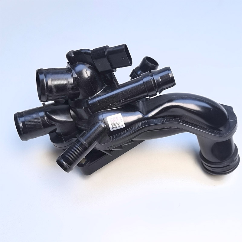 V763171180 New Engine Water Outlet Chamber with Electronic Thermostat for Citroën C5 1.6thp