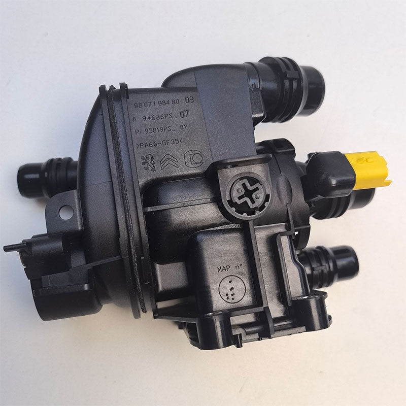  9806243480 9807198480 Genuine Engine Cooling Thermostat Housing Assembly