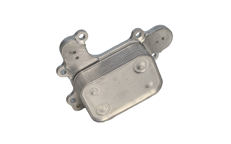 9807426480 9807656961 Aluminum Engine Oil Cooler for Peugeot Citroën 1.2t Engines