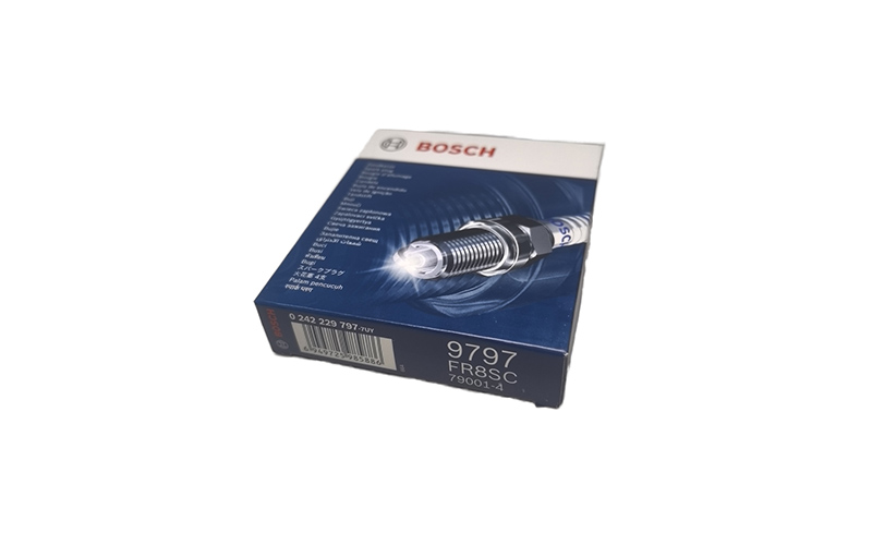 Bosch 0242229797 Platinum Spark Plug with Nickel-yttrium Alloy