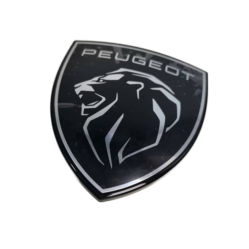 New Automobile Tail Mark Logo Shield Emblem for Peugeot 3008 4008 5008 508 308ii 408