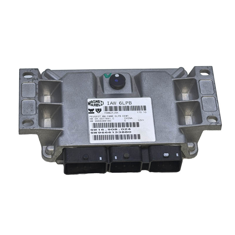 Engine Electronic Control Unit (ecu) - Oe 9666133880 / Iaw 6lpb for Peugeot 307 & Citroën C4
