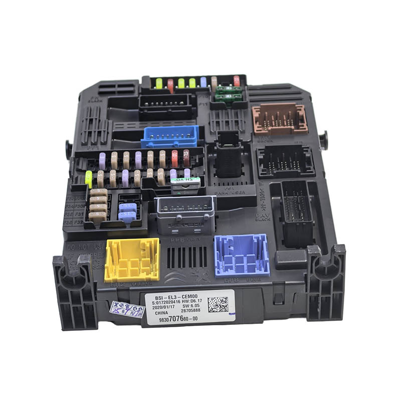 Genuine Automotive Intelligent Control Box BSI EL3 CEM00 OE 9830707680 for Peugeot Citroën Vehicles