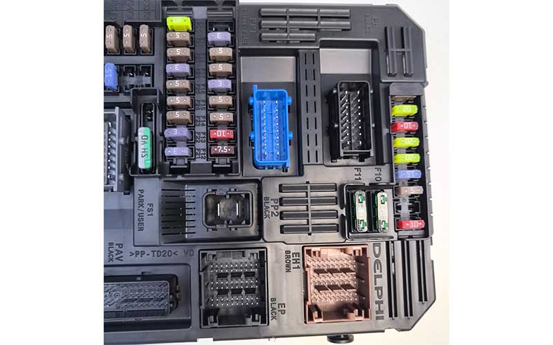 Genuine Automotive Intelligent Control Box BSI EL3 CEM00 OE 9830707680 for Peugeot Citroën Vehicles