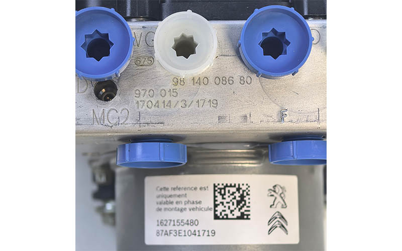 ABS Hydraulic Control Unit (OE 1626277880 / 9814008680) for Citroën C5 1.6T & 1.8T Integrated ABS