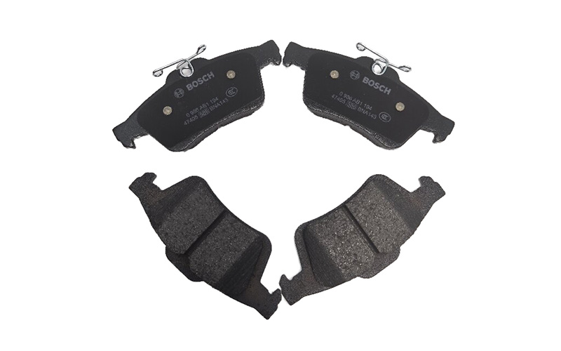 High-Performance Rear Brake Pad Set (OE 0986AB1194) - Multi-Vehicle Application