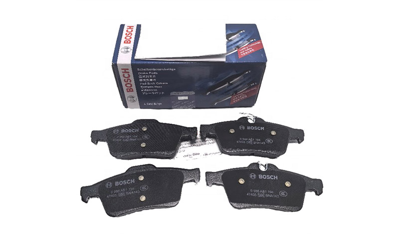 High-Performance Rear Brake Pad Set (OE 0986AB1194) - Multi-Vehicle Application